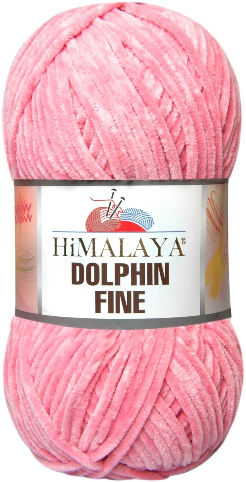 Knitting Yarn Himalaya Dolphin Fine 80524 Salmon Knitting Yarn