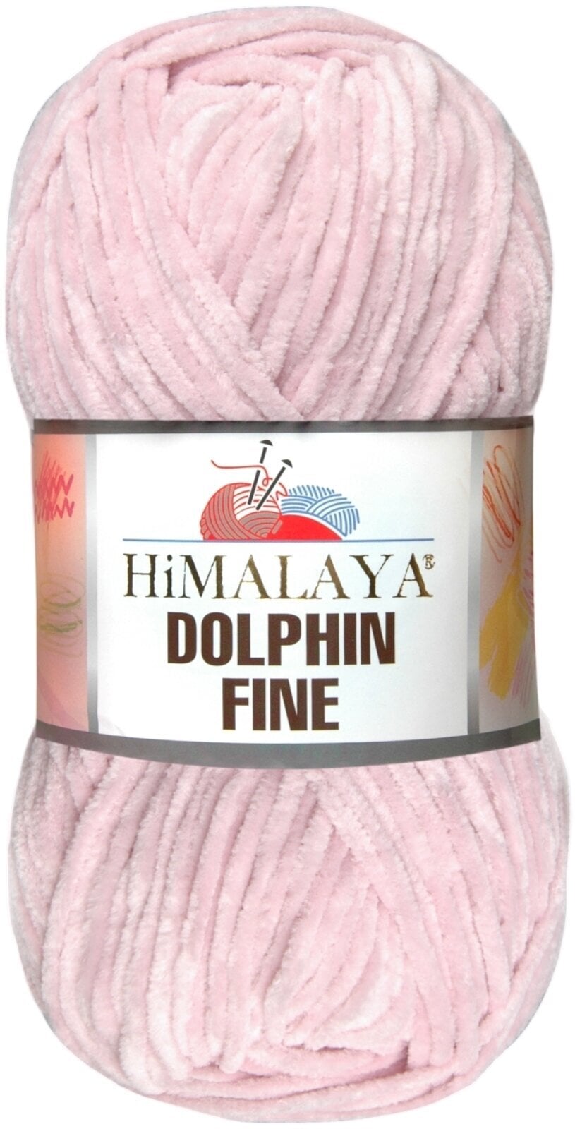 Knitting Yarn Himalaya Dolphin Fine 80526 Dry Pink Knitting Yarn