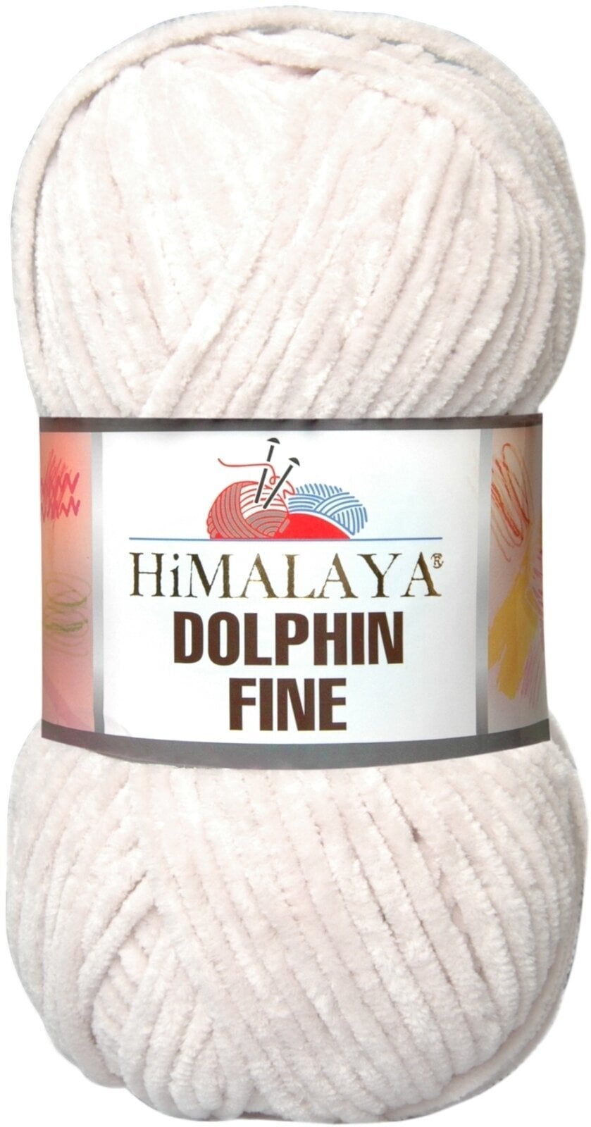 Knitting Yarn Himalaya Dolphin Fine 80522 Soft Crema Knitting Yarn