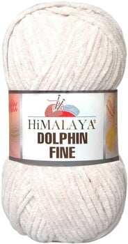 Knitting Yarn Himalaya Dolphin Fine 80522 Soft Crema Knitting Yarn - 1