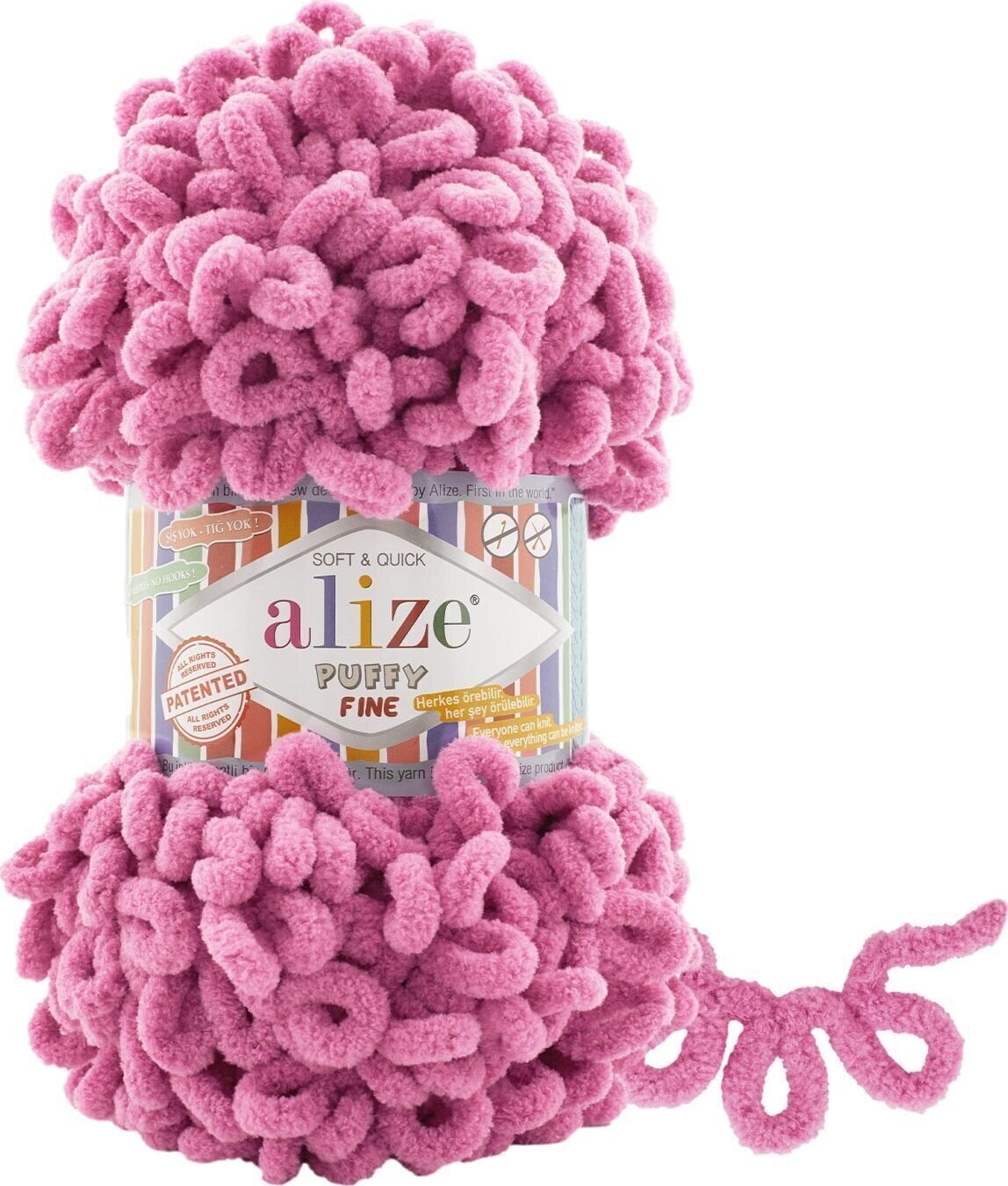 Fil à tricoter Alize Puffy Fine 178 Fil à tricoter