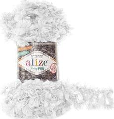 Pređa za pletenje Alize Puffy Fur 6100 Pređa za pletenje