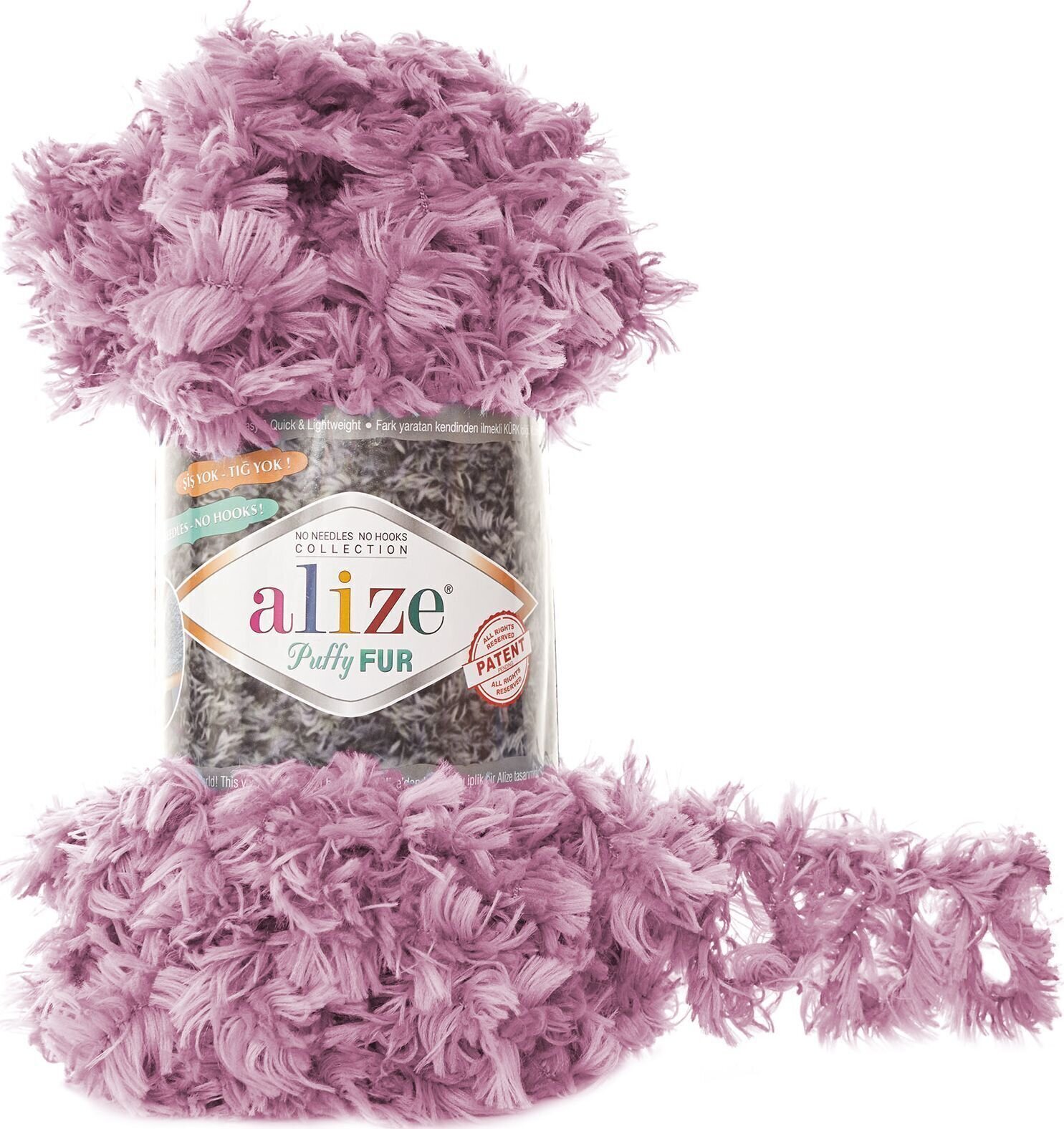 Pređa za pletenje Alize Puffy Fur 6103 Pređa za pletenje