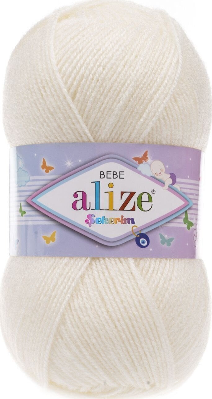 Fios para tricotar Alize Şekerim Bebe 62 Fios para tricotar