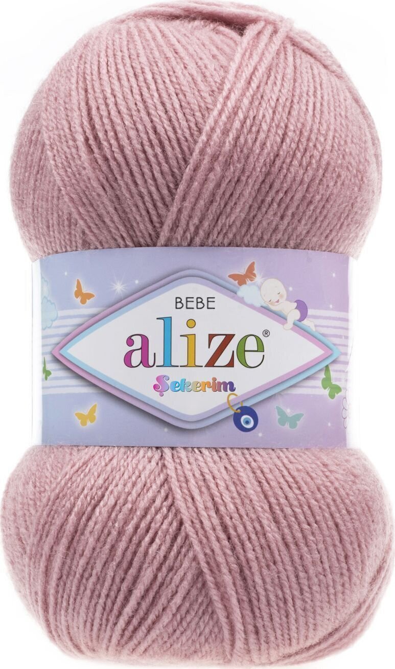 Fios para tricotar Alize Şekerim Bebe 315 Fios para tricotar