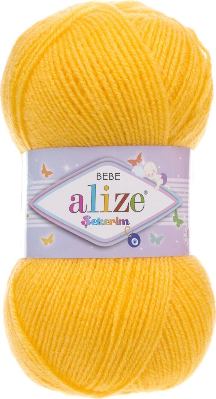 Fios para tricotar Alize Şekerim Bebe 566 Fios para tricotar