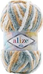 Fios para tricotar Alize Softy Mega 6395 Fios para tricotar