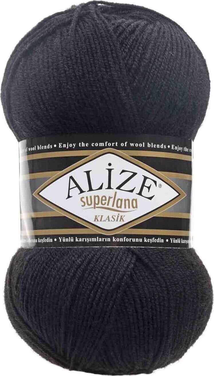 Pređa za pletenje Alize Superlana Klasik 60 Pređa za pletenje