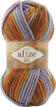 Pređa za pletenje Alize Superlana Maxi Batik 7794 Pređa za pletenje - 1