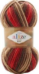 Pređa za pletenje Alize Superlana Maxi Batik 7802 Pređa za pletenje