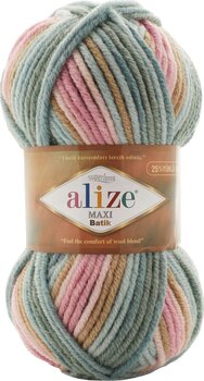 Pređa za pletenje Alize Superlana Maxi Batik 7803 Pređa za pletenje - 1