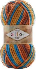 Pređa za pletenje Alize Superlana Maxi Batik 8026 Pređa za pletenje