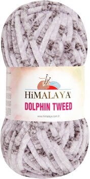 Pređa za pletenje Himalaya Dolphin Tweed 92006 Lila Pređa za pletenje - 1