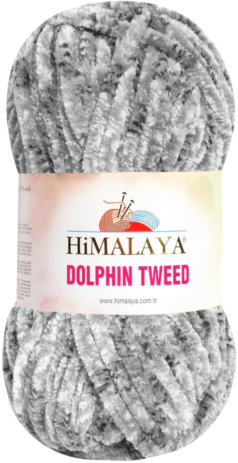 Strickgarn Himalaya Dolphin Tweed 92014 Dark Grey Strickgarn