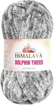 Strickgarn Himalaya Dolphin Tweed 92014 Dark Grey Strickgarn - 1