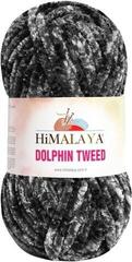 Knitting Yarn Himalaya Dolphin Tweed 92015 Black Knitting Yarn