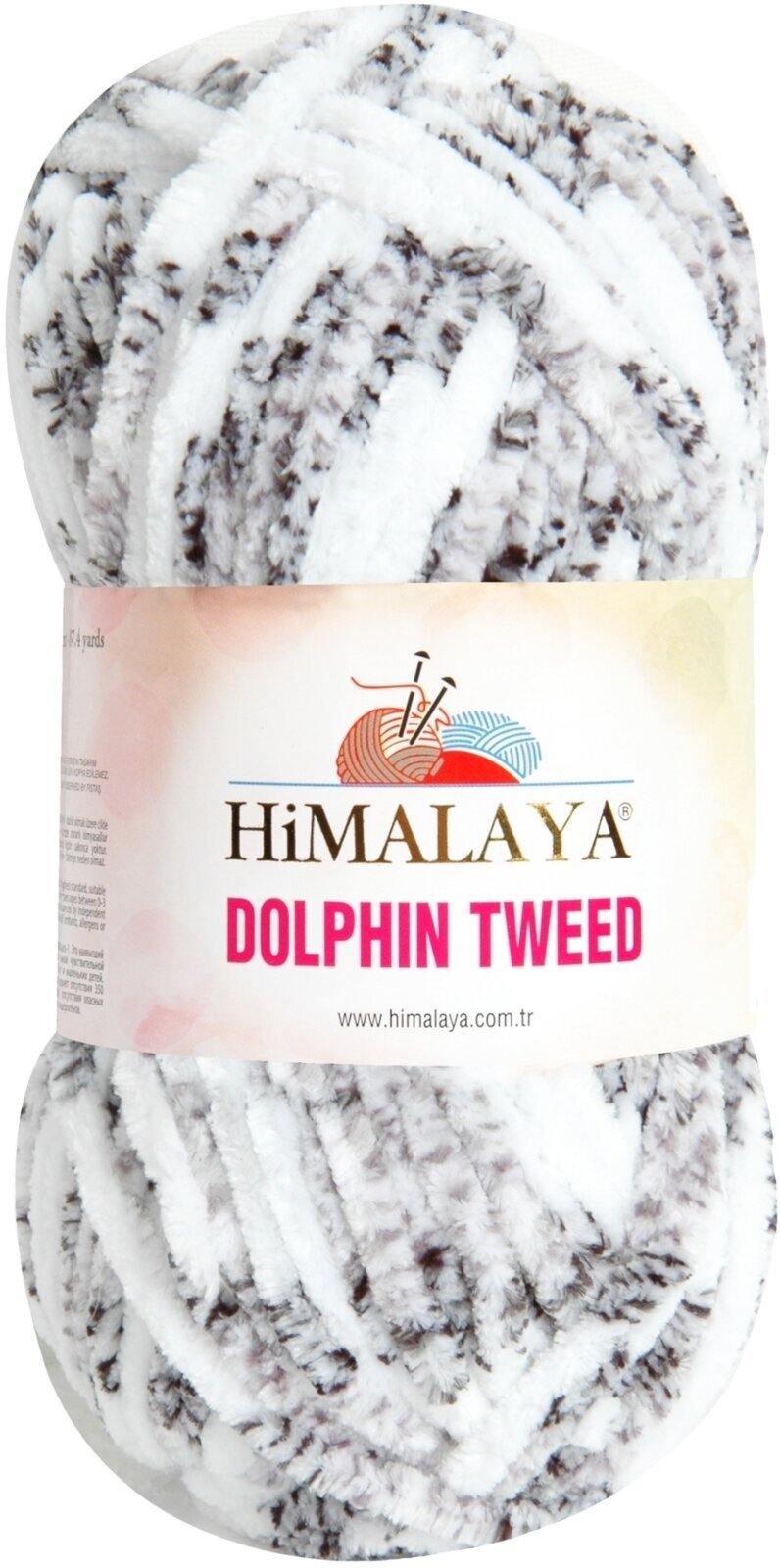 Pletacia priadza Himalaya Dolphin Tweed 92001 White Pletacia priadza