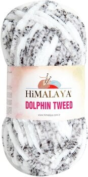 Pletacia priadza Himalaya Dolphin Tweed 92001 White Pletacia priadza - 1