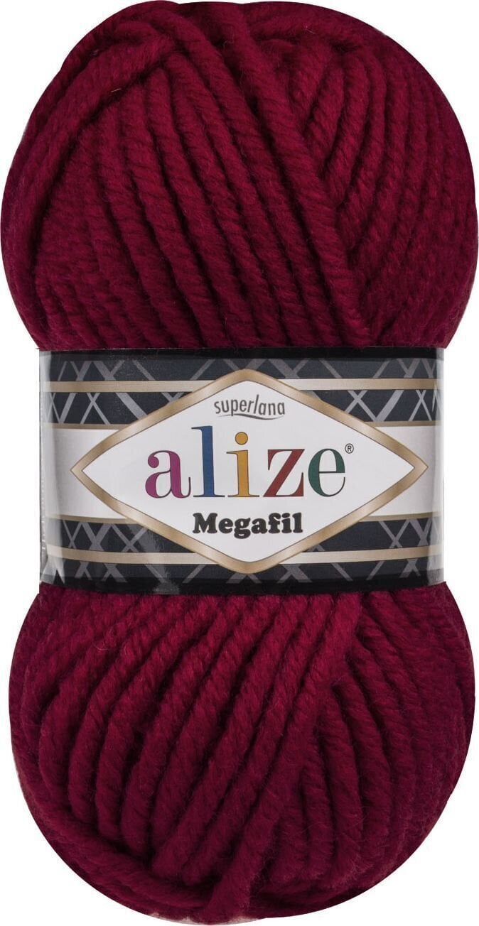 Fios para tricotar Alize Superlana Megafil 390 Fios para tricotar
