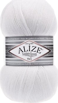 Pređa za pletenje Alize Superlana Tig 55 Pređa za pletenje - 1
