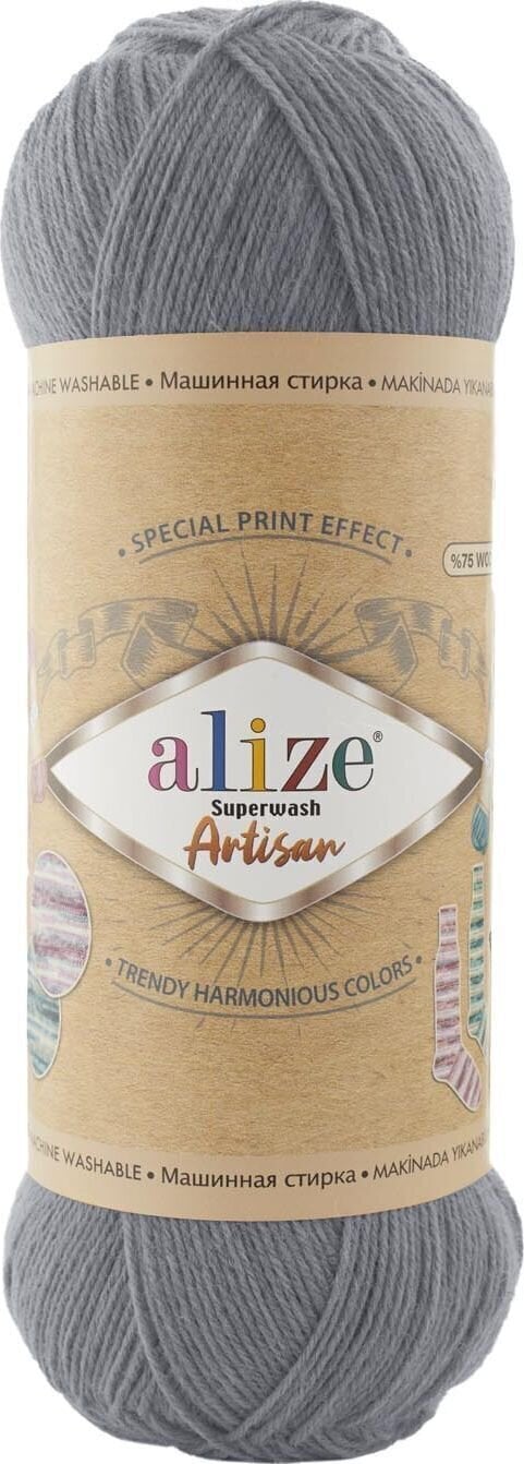 Pređa za pletenje Alize Superwash Artisan 836 Pređa za pletenje