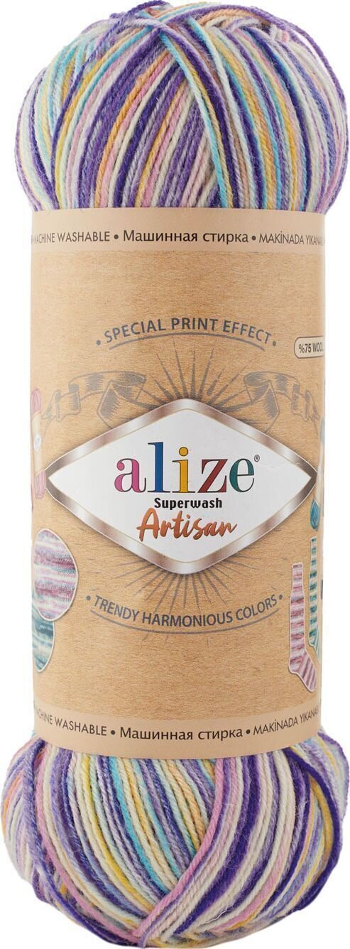 Pređa za pletenje Alize Superwash Artisan 9003 Pređa za pletenje