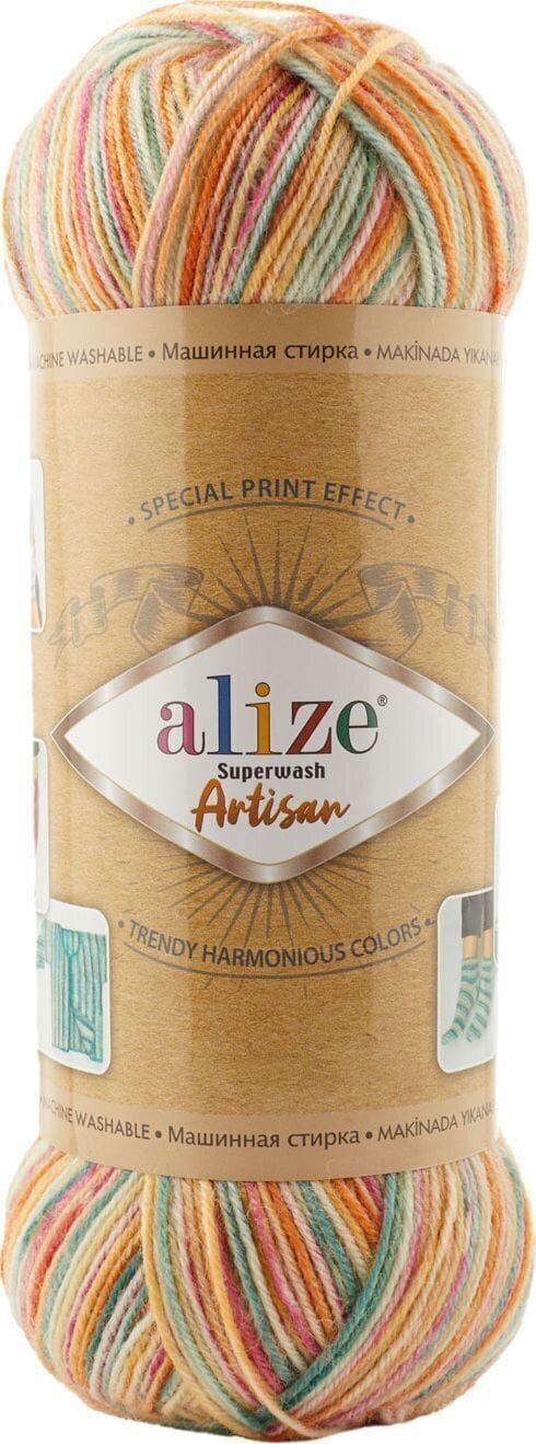 Pređa za pletenje Alize Superwash Artisan 9012 Pređa za pletenje