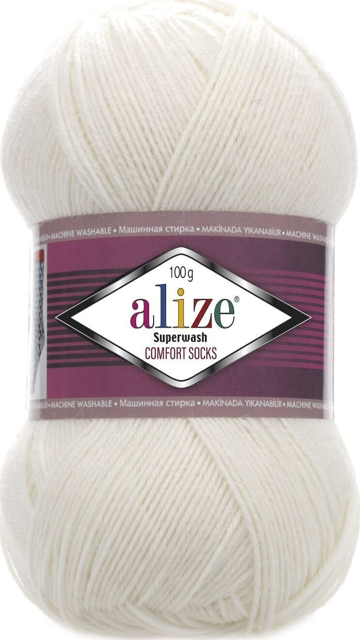 Fios para tricotar Alize Superwash Comfort 1 Fios para tricotar