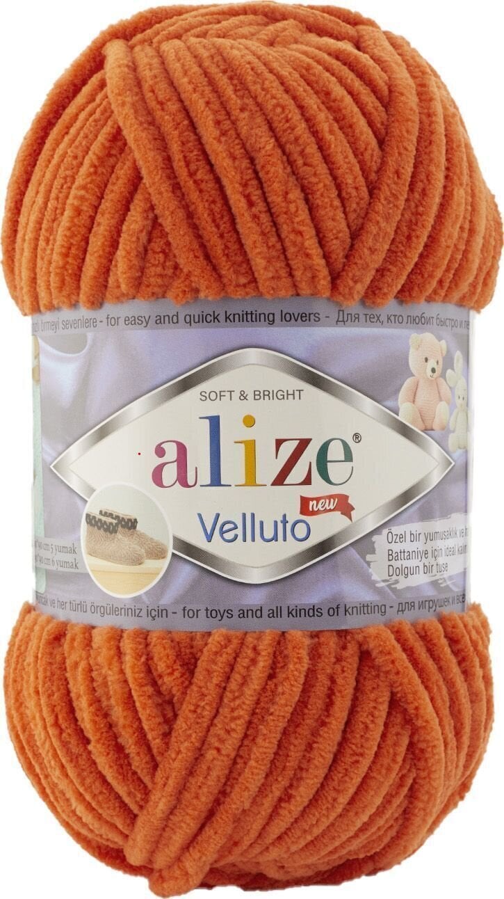 Strikkegarn Alize Velluto 6 Strikkegarn