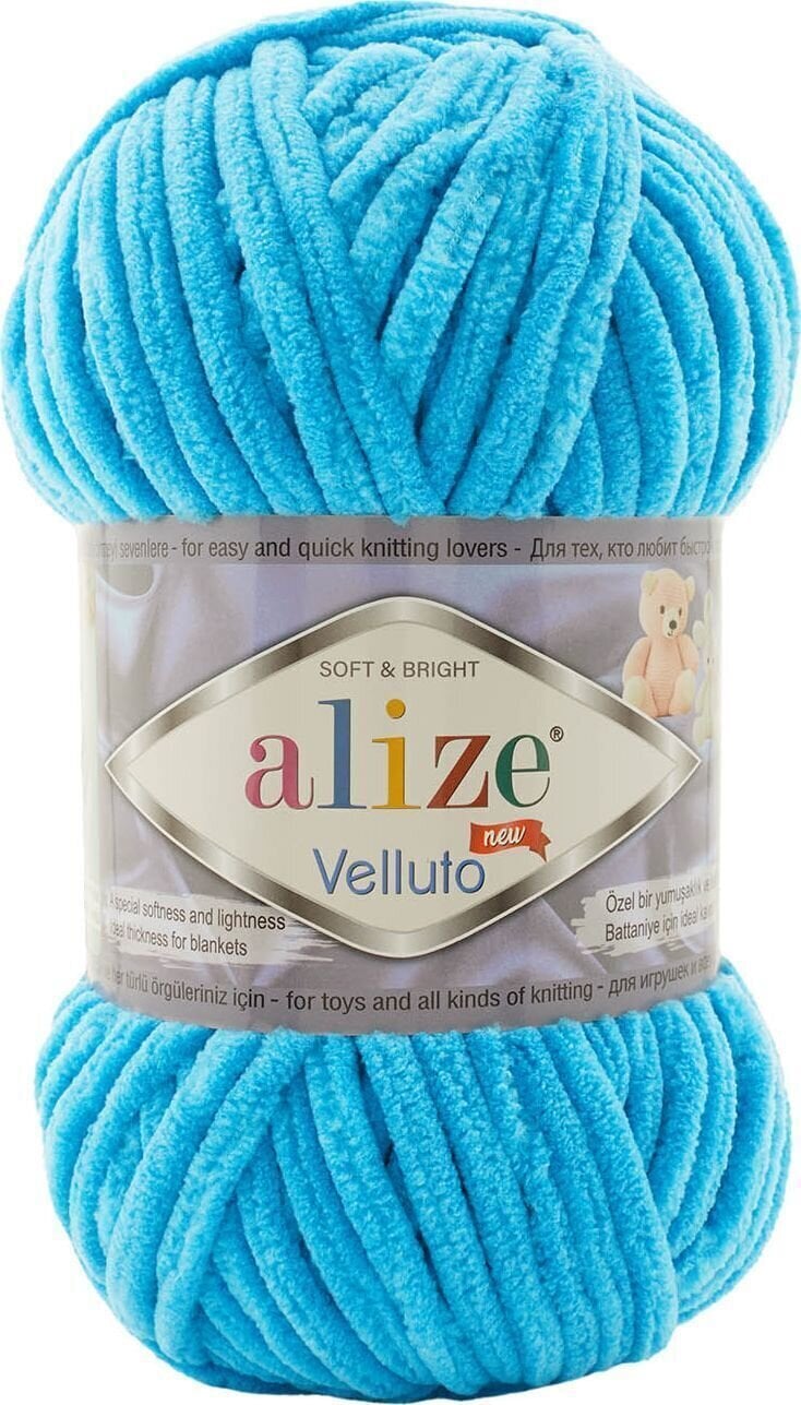 Hilo de tejer Alize Velluto 16 Hilo de tejer