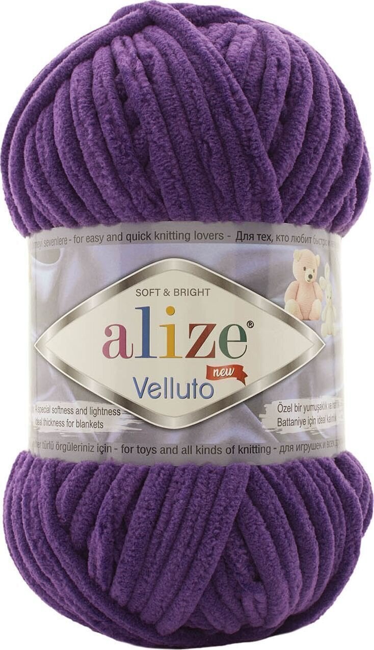 Knitting Yarn Alize Velluto 44 Knitting Yarn