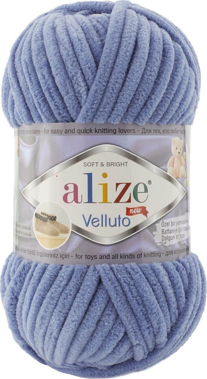 Strikkegarn Alize Velluto 374 Strikkegarn