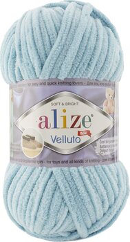 Strikkegarn Alize Velluto 414 Strikkegarn - 1