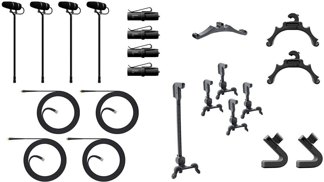 Instrument Condenser Microphone DPA d:vote Core+ 4099 Classic Touring Kit 4C Instrument Condenser Microphone