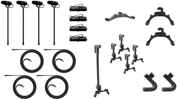 Instrument Condenser Microphone DPA d:vote Core+ 4099 Classic Touring Kit 4C Instrument Condenser Microphone - 1