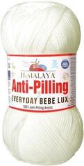 Strickgarn Himalaya Everyday Bebe Lux 02 White Strickgarn