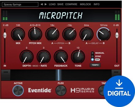 Studio-Effekt-Plugin Eventide MicroPitch (Digitales Produkt) - 1