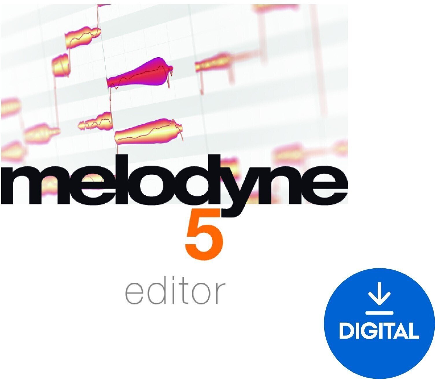 Virtuális effekt Celemony Melodyne 5 Editor (Digitális termék)