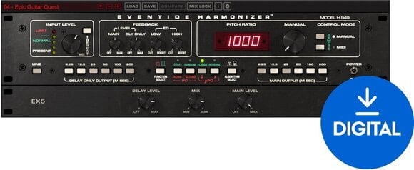 Virtuális effekt Eventide H949 Harmonizer® Plugin (Digitális termék) - 1