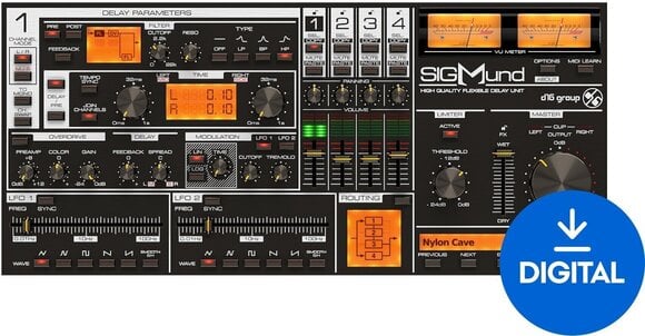 FX protsessori tarkvara pistikprogramm D16 Group Sigmund (Digitaalne toode) - 1
