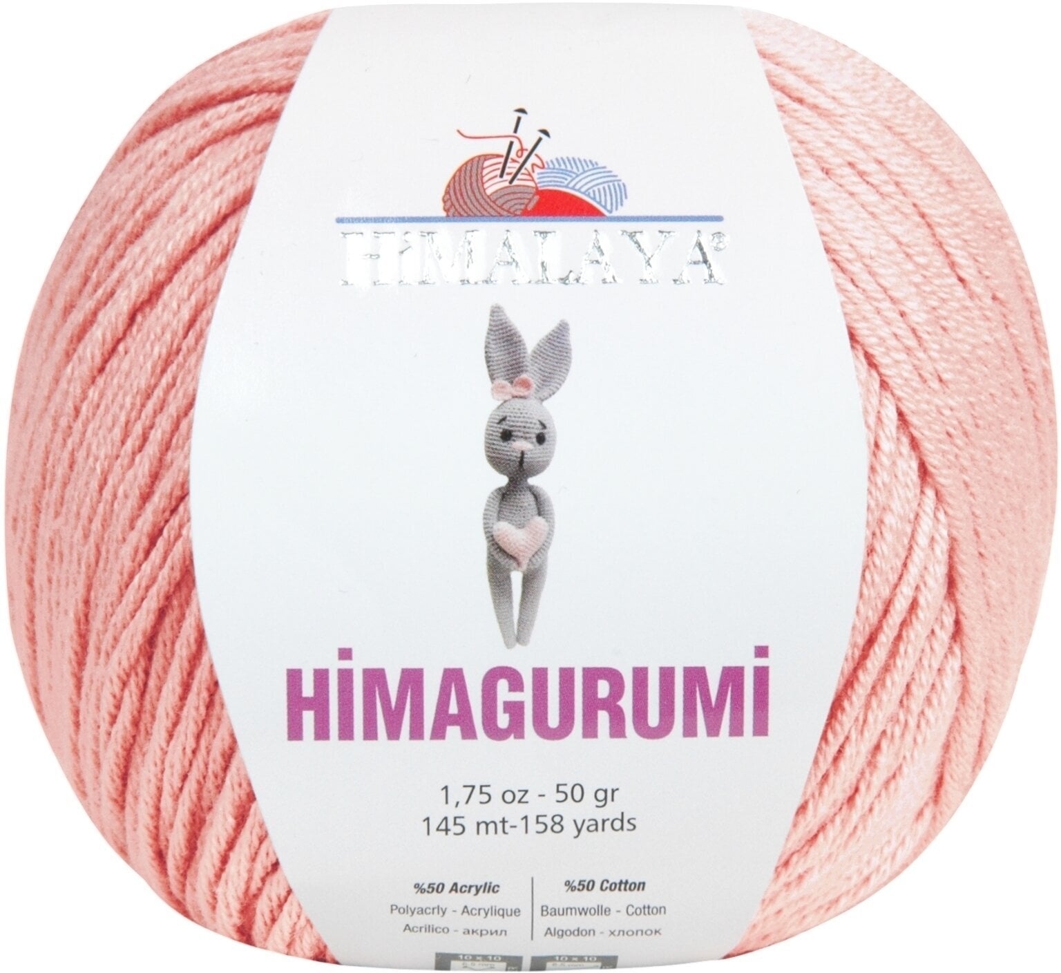 Pređa za pletenje Himalaya Himagurumi 30114 Shine Salmon Pređa za pletenje
