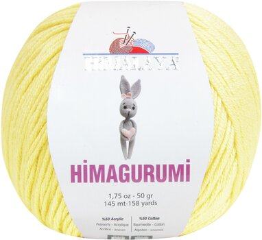 Hilo de tejer Himalaya Himagurumi 30124 Light Yellow Hilo de tejer - 1