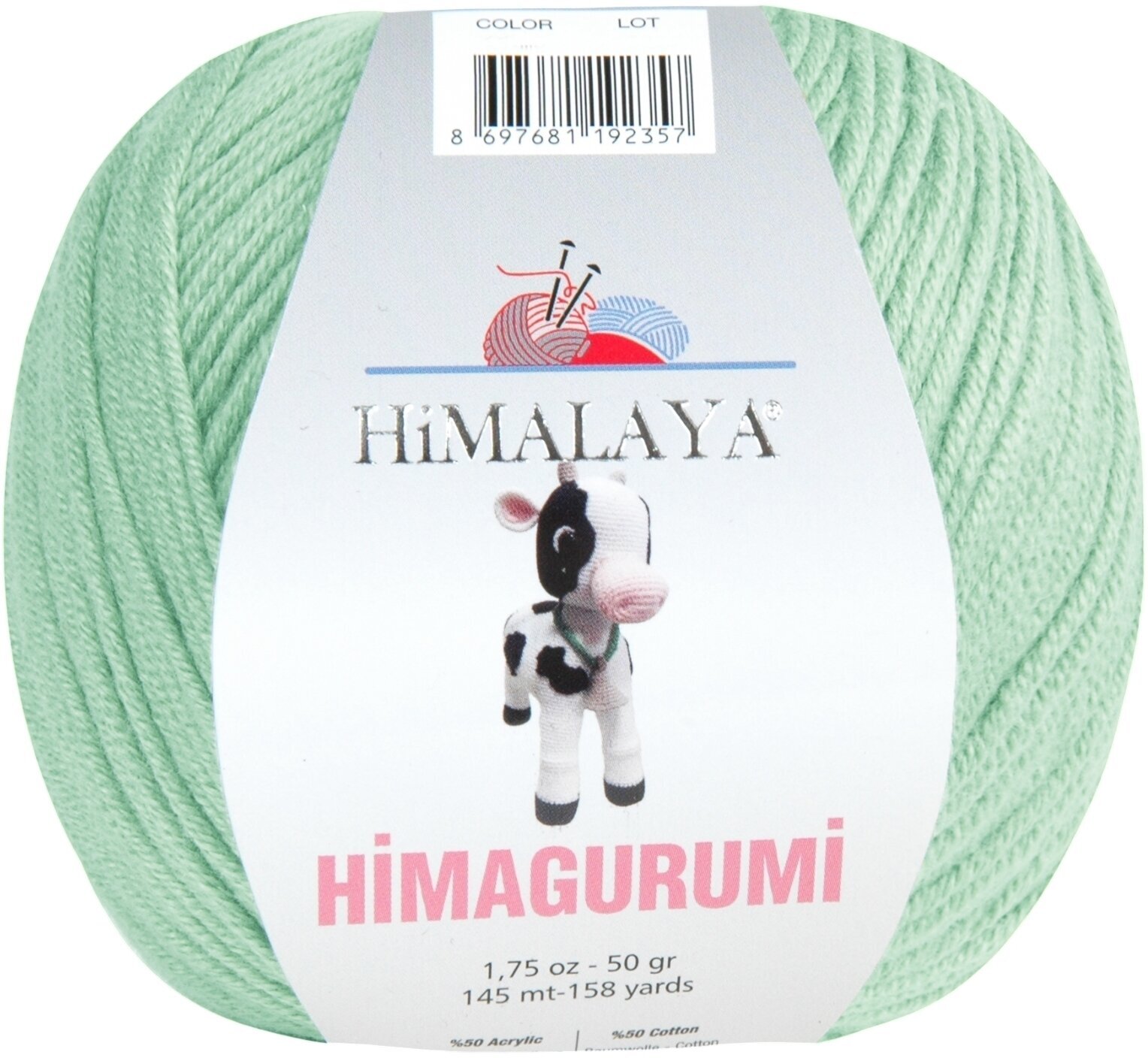 Knitting Yarn Himalaya Himagurumi 30140 Silver Mint Knitting Yarn