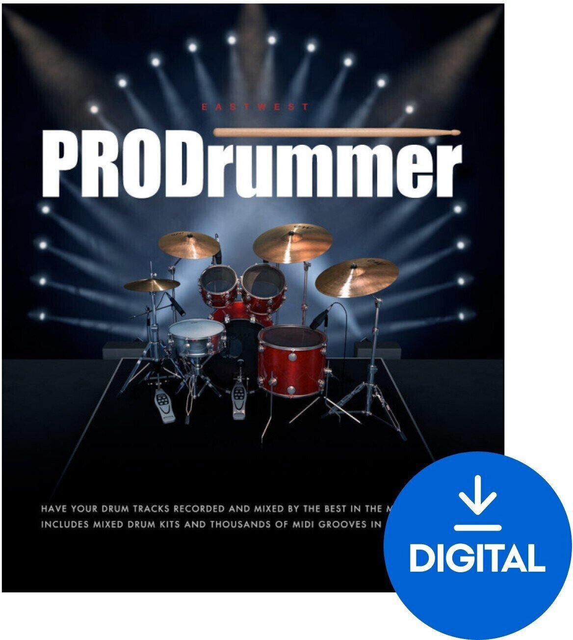 VST Instrument EastWest Sounds PRODRUMMER 1 & 2 (Digitális termék)