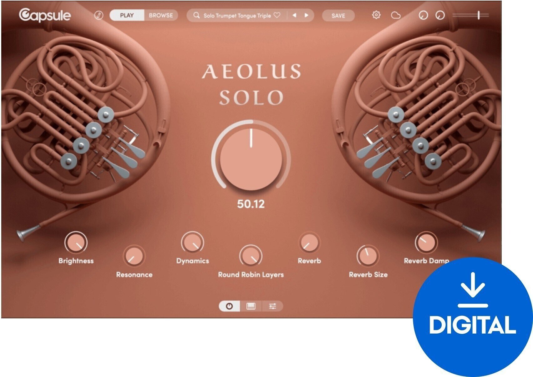 VST Instrument Capsule Audio Aeolus Solo (Digital product)