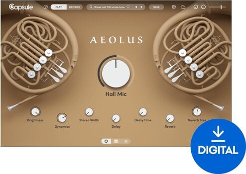 VST Instrument Capsule Audio Aeolus (Digitaalne toode) - 1