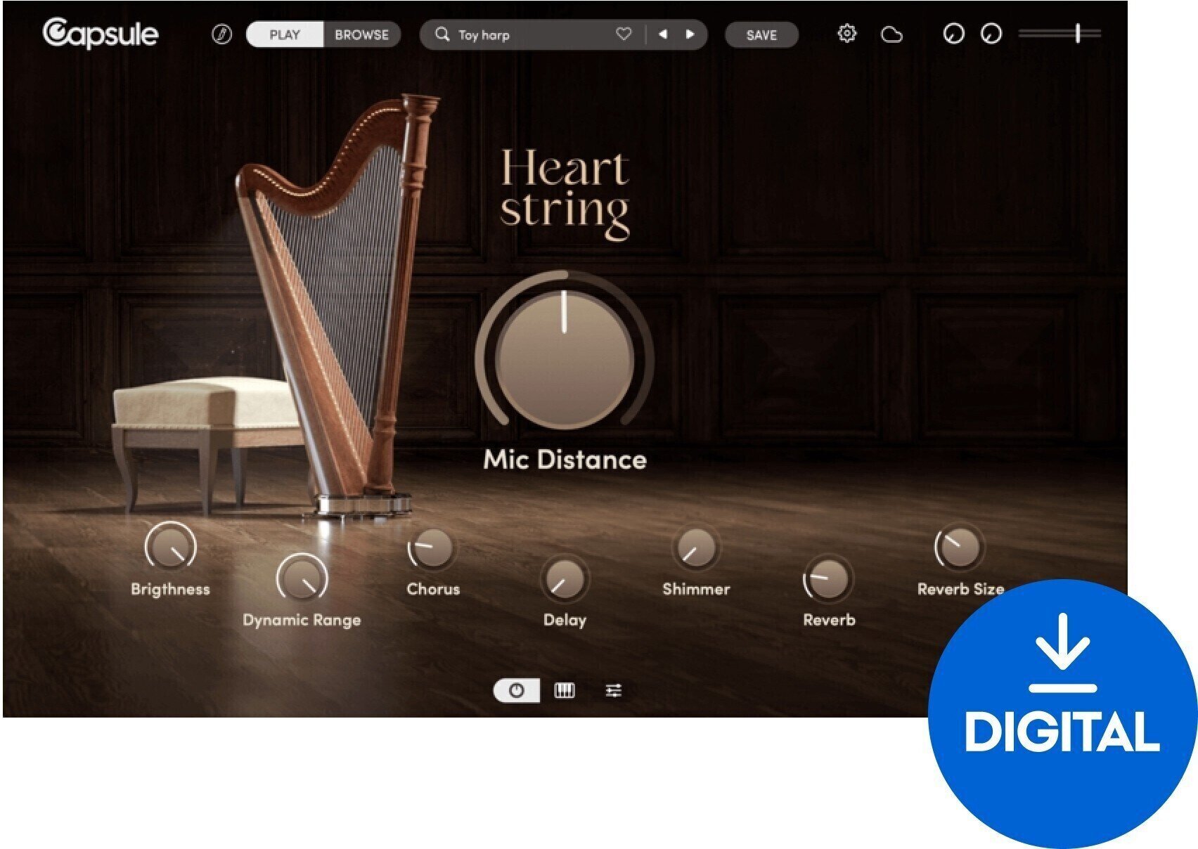 VST Instrument Capsule Audio Heart String (Produkt cyfrowy)