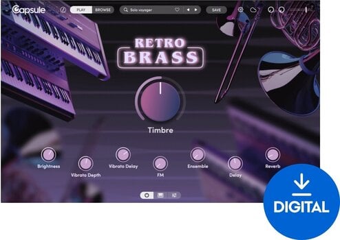Program VST Instrument Studio Capsule Audio Retro Brass (Produs digital) - 1