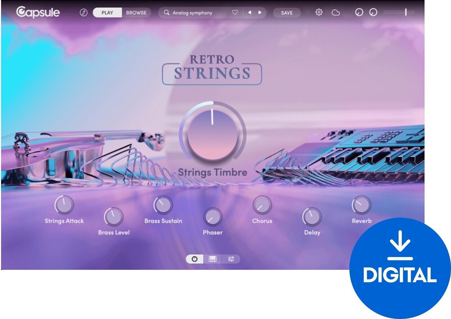 VST Instrument Capsule Audio Retro Strings (Digitales Produkt)
