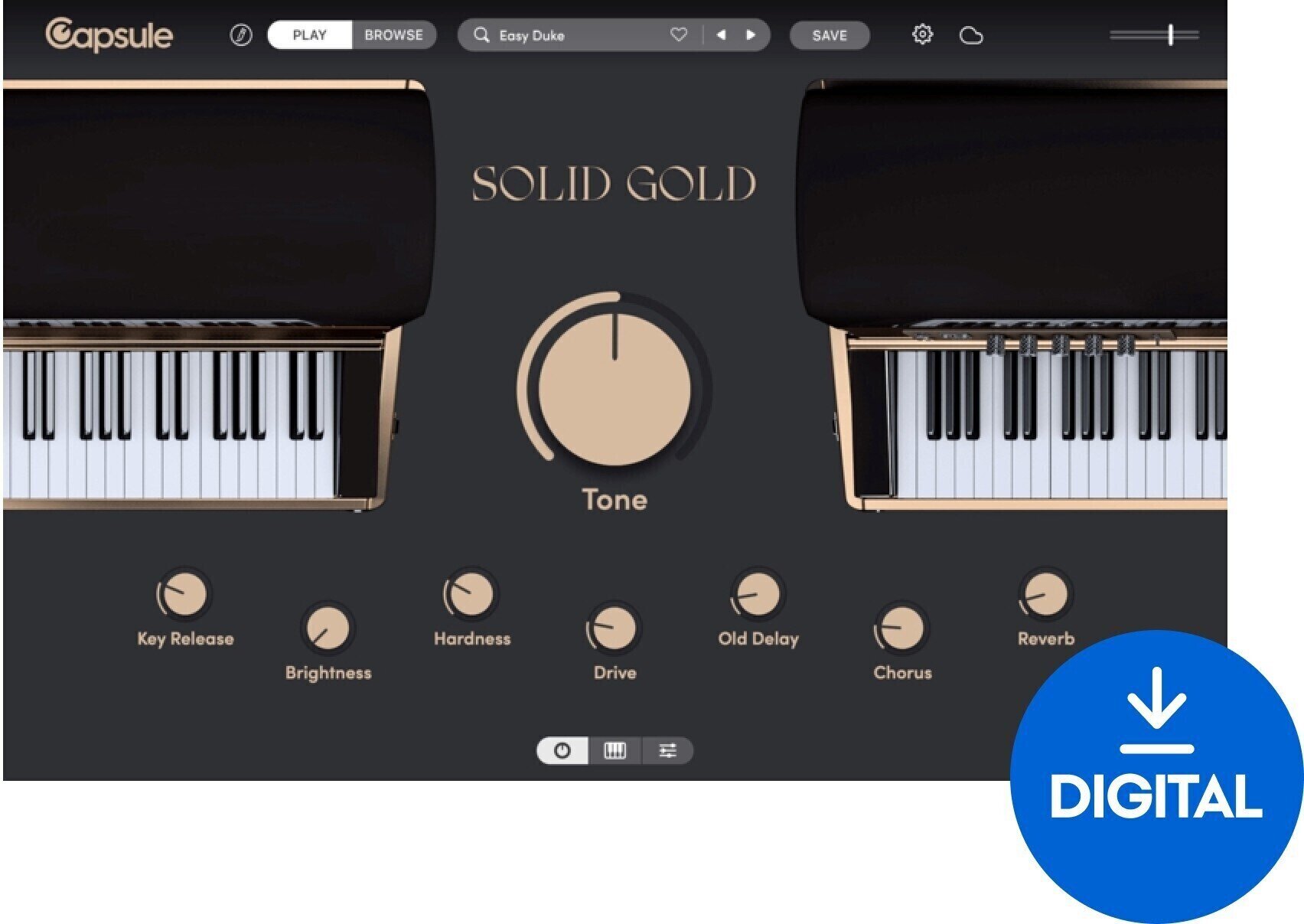 VST Instrument Capsule Audio Solid Gold (Digitális termék)